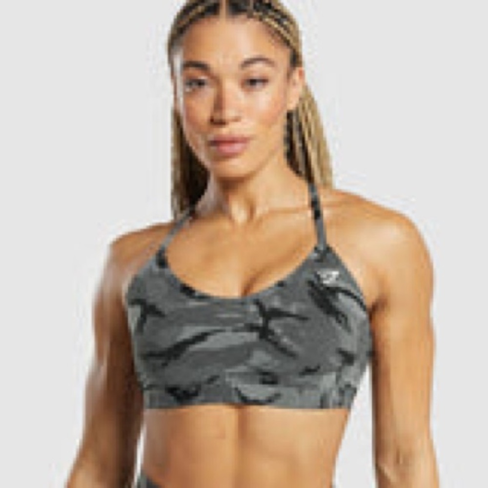 Gymshark Legacy Printed Sports Bra